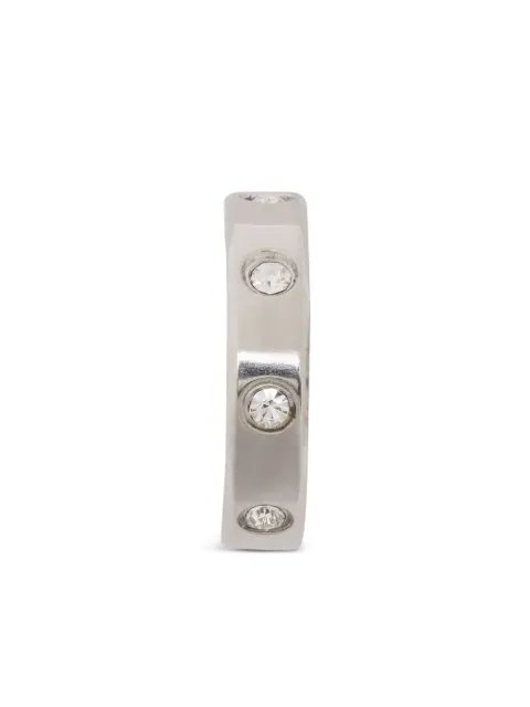 Kate Spade crystal-embellished hoop earrings