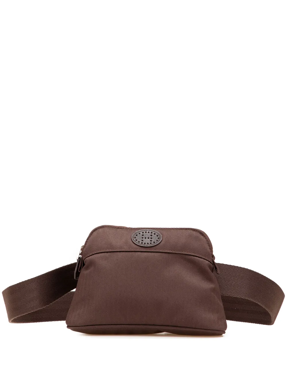 Hermès Pre-Owned 20th Century トワル シェブロン&シェーブル ボリード サンチュール バルドゴルフ Hermès Pre-Owned 20th Century トワル シェブロン&シェーブル ボリード サンチュール バルドゴルフ