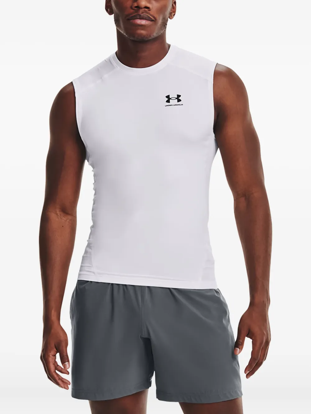 Under Armour Logo-print Vest In White