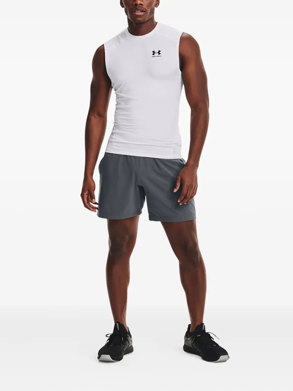 Under Armour Logo-print Vest In White