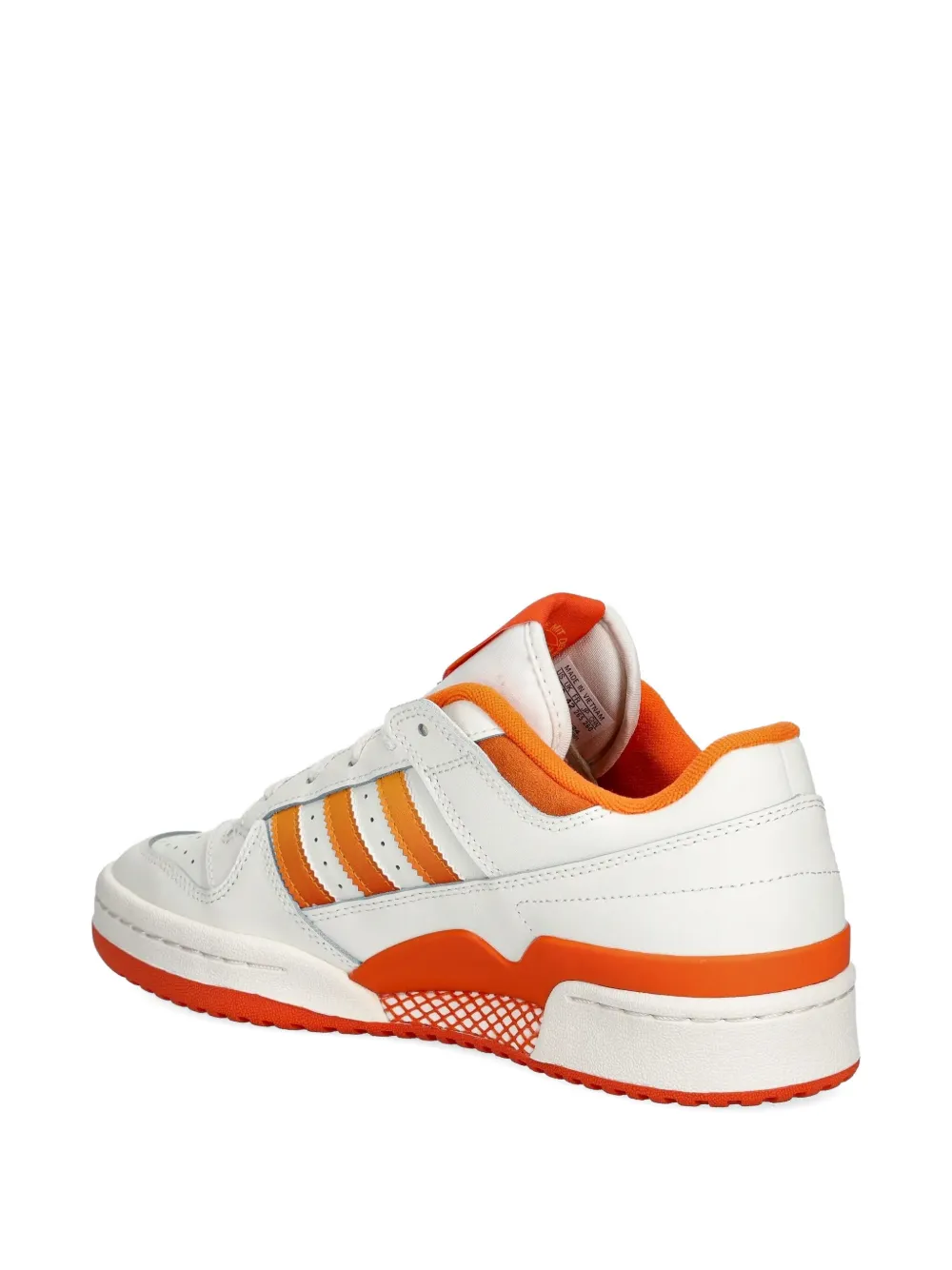 adidas Forum Low CL leren sneakers met drie strepen Wit