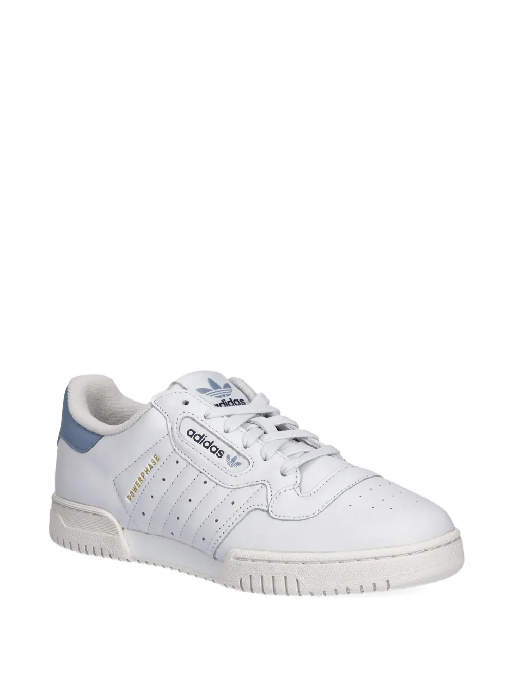 adidas Powerphase leather-panelled low-top sneakers White