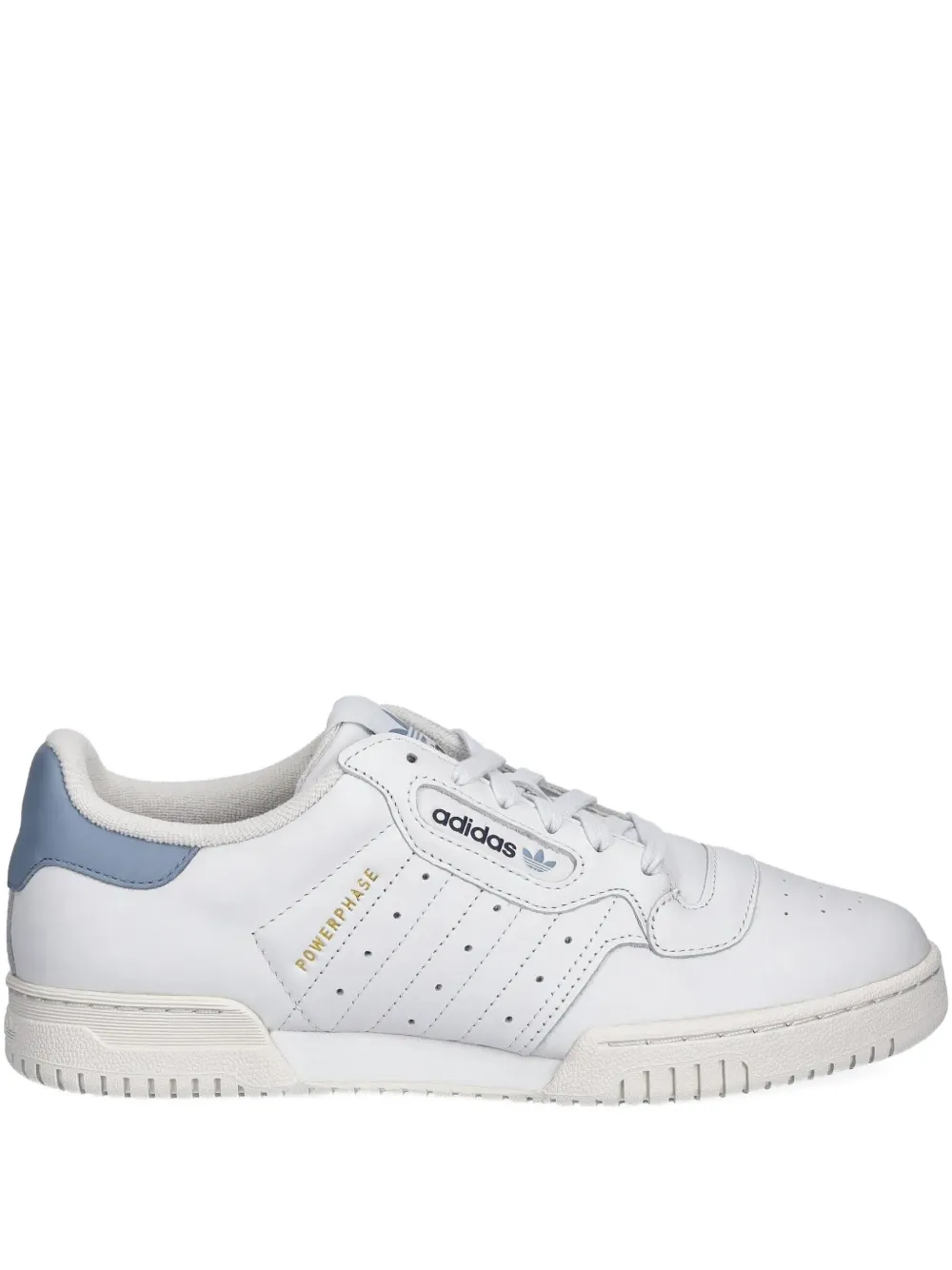 adidas Powerphase leather-panelled low-top sneakers White