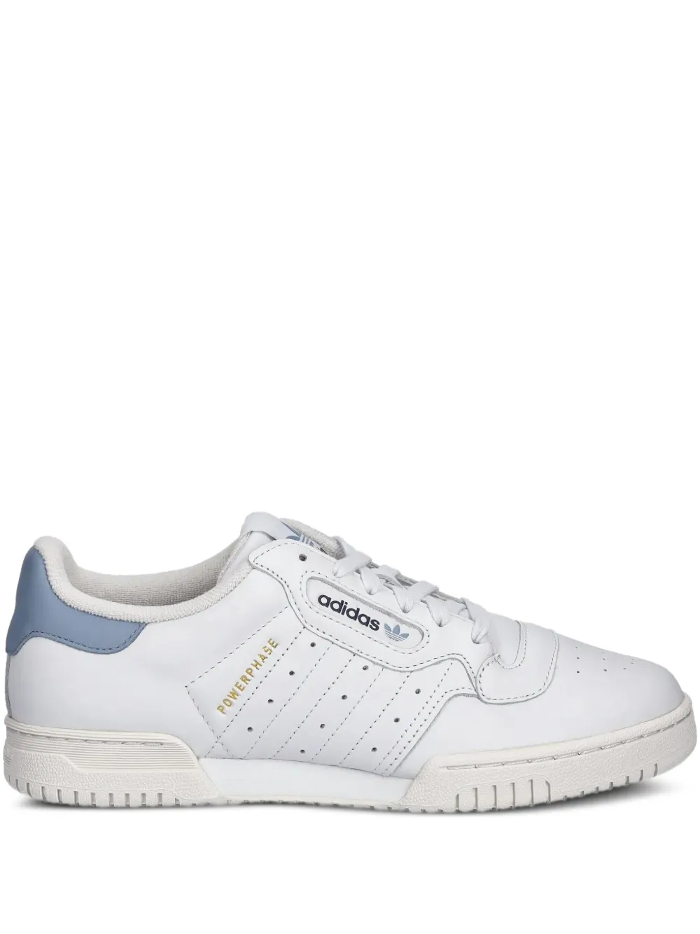 adidas Powerphase レザーパネル スニーカー - ホワイト adidas Powerphase レザーパネル スニーカー - ホワイト