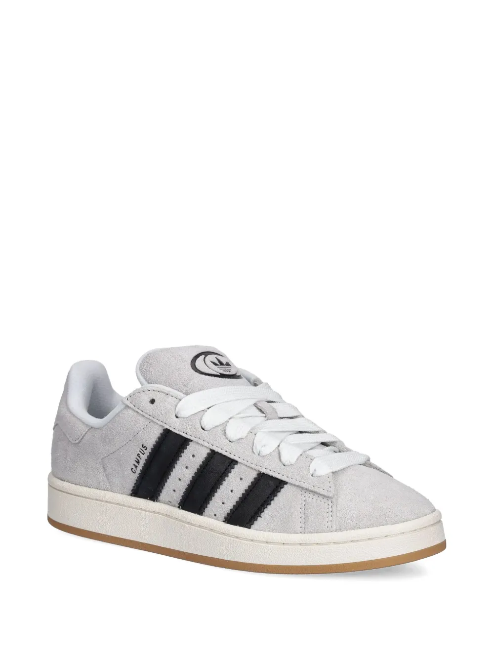 adidas three-stripes suede sneakers Grey