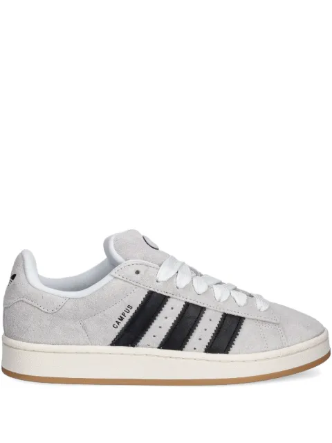 adidas three-stripes suede sneakers
