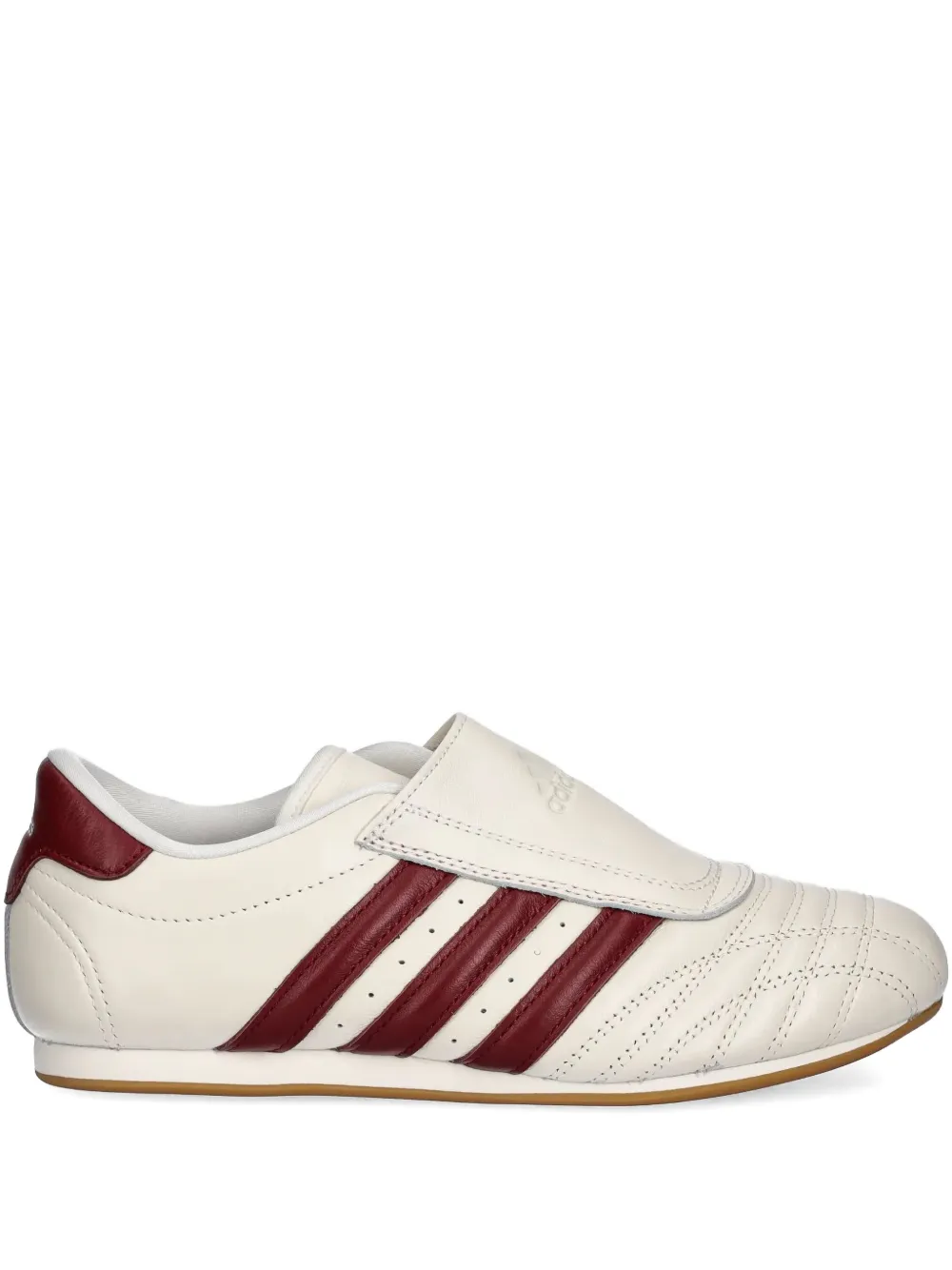 adidas Adiracer Lo 3-stripe leather sneakers Neutrals