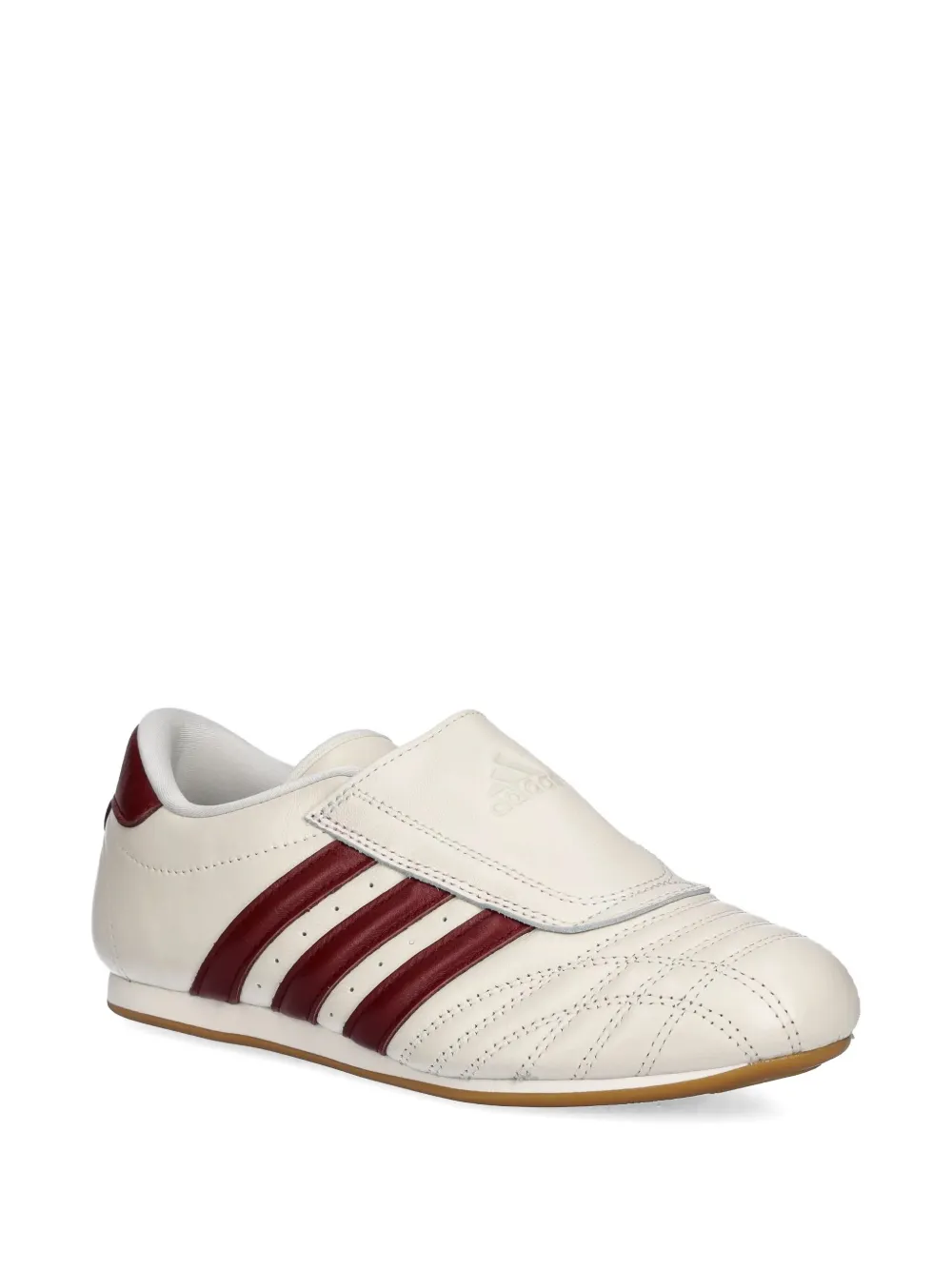 adidas Adiracer Lo 3-stripe leather sneakers Neutrals