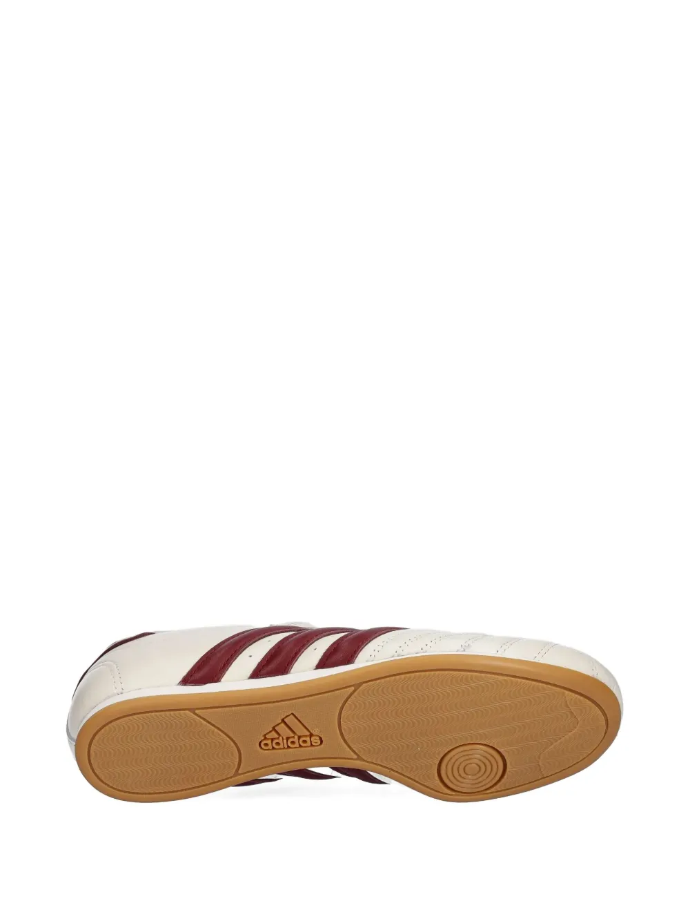 adidas Adiracer Lo 3-stripe leather sneakers Neutrals