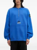 adidas Eqt half-zip logo sweatshirt - Blue