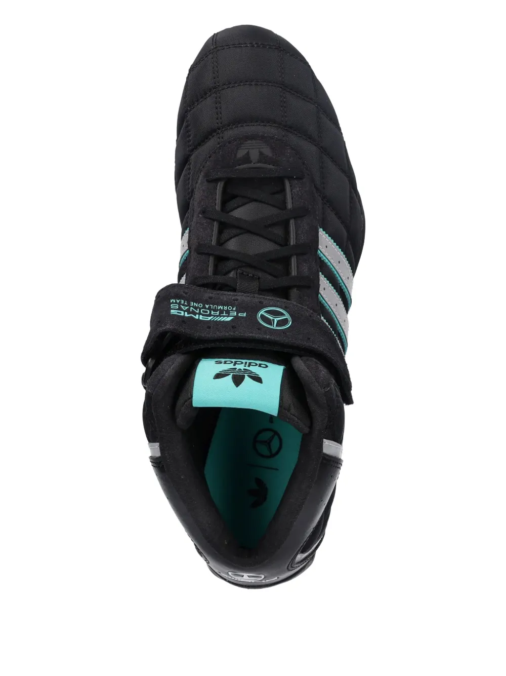 adidas x Mercedes quilted sneakers Black