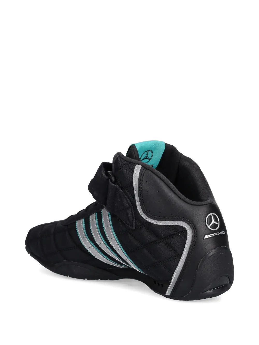 adidas x Mercedes quilted sneakers Black