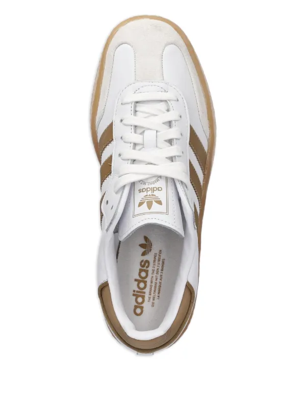 Adidas Sambae three-stripe Sneakers White FARFETCH PH