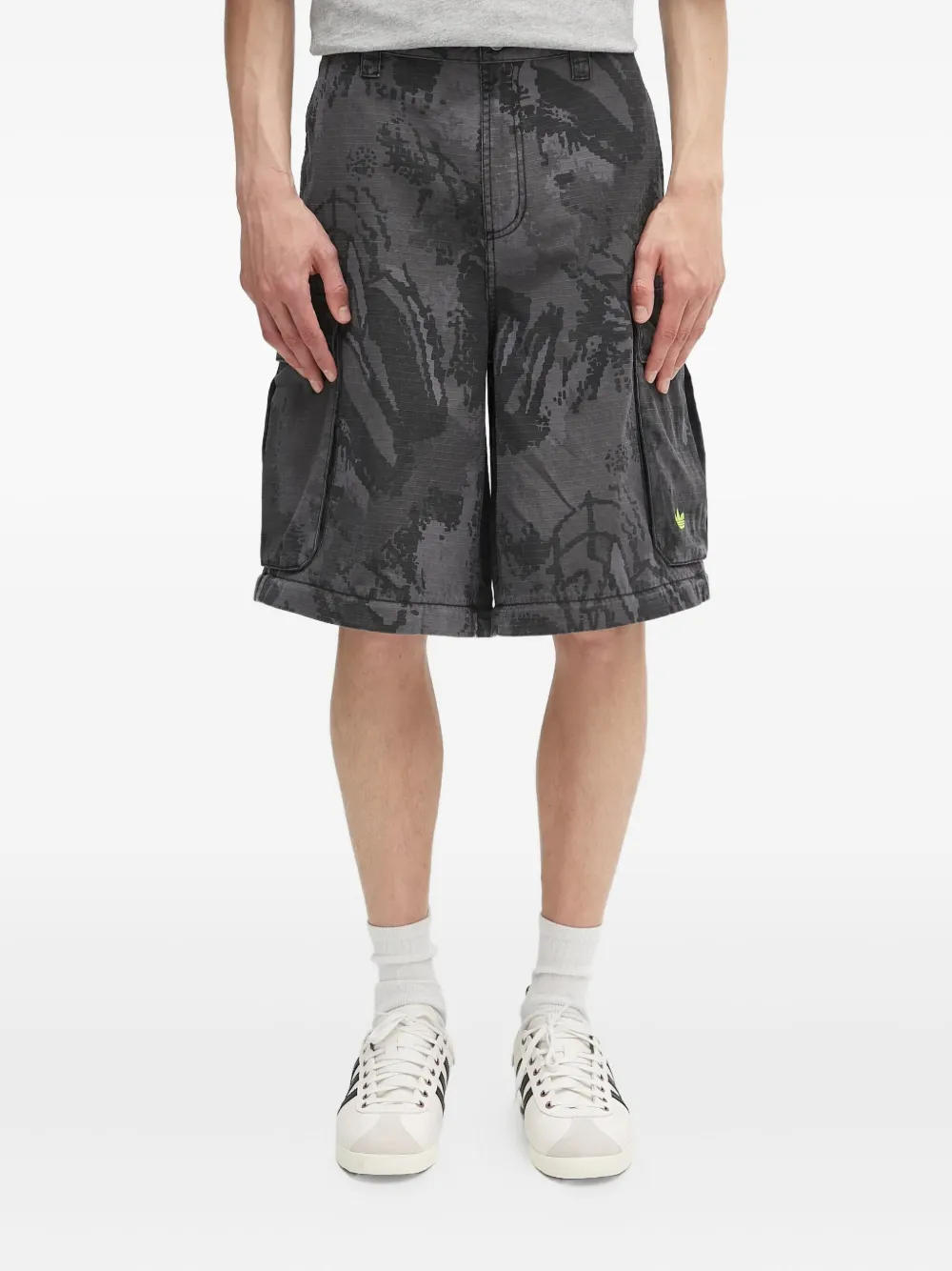 adidas detachable-panels cargo pants Grijs