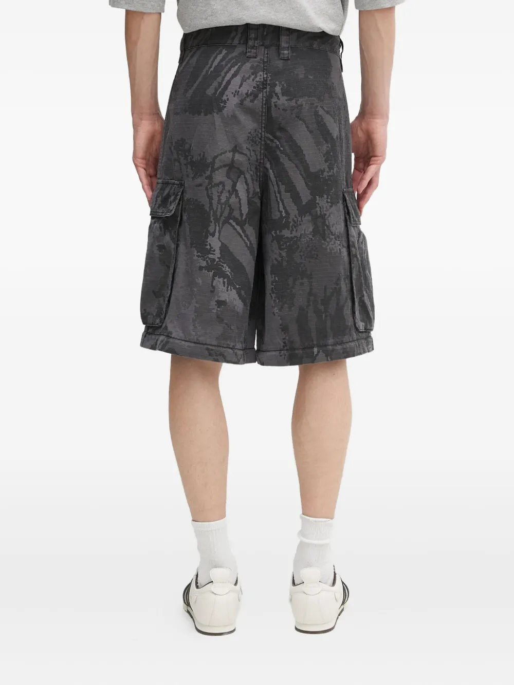adidas detachable-panels cargo pants Grijs