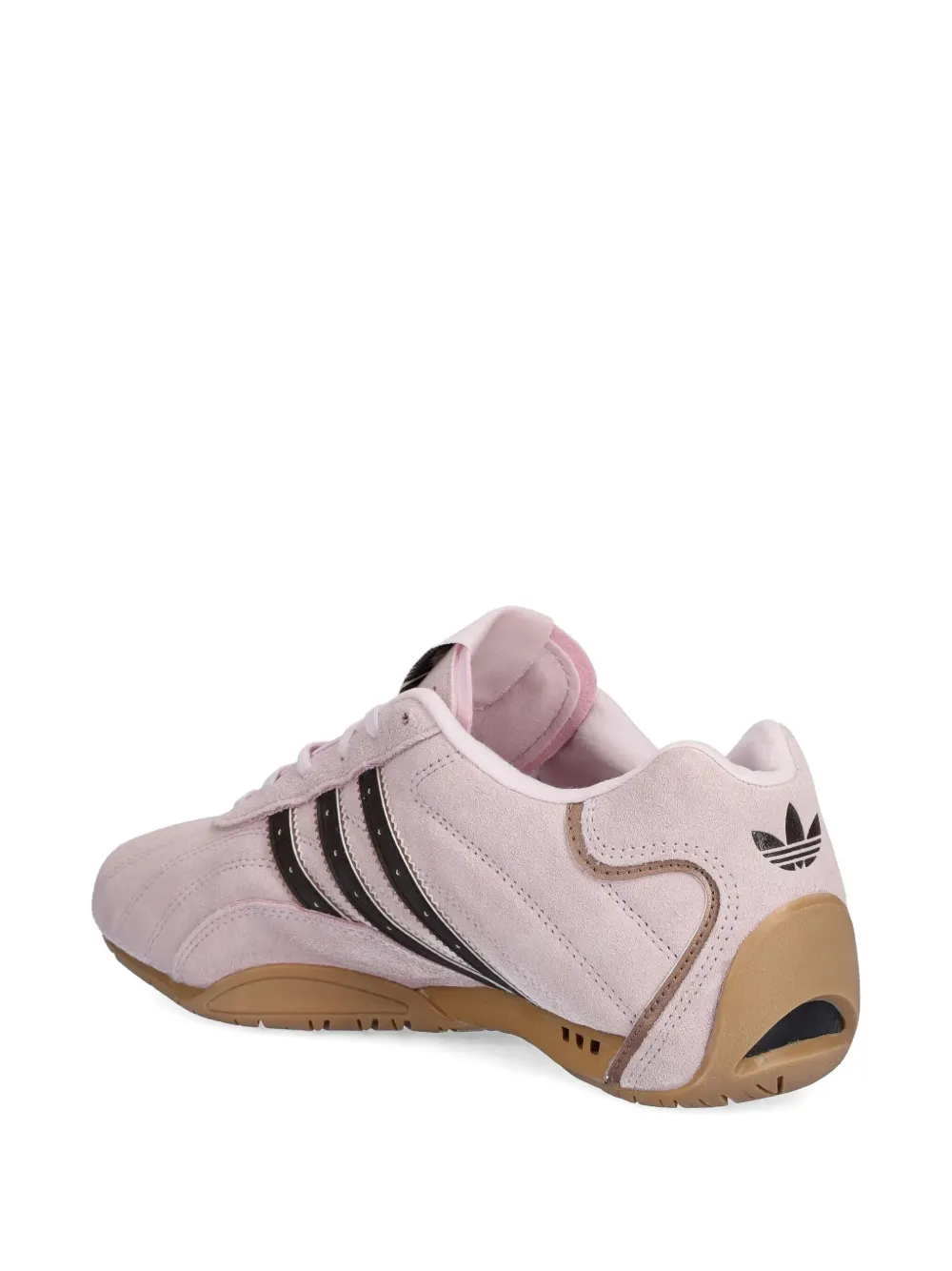 adidas Adiracer suede three-stripe sneakers Pink
