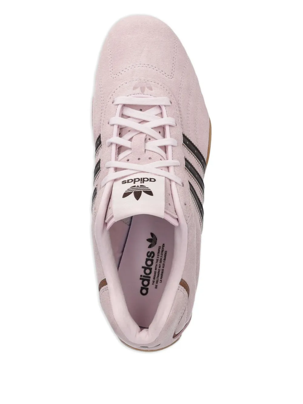 adidas Adiracer suede three-stripe sneakers Pink