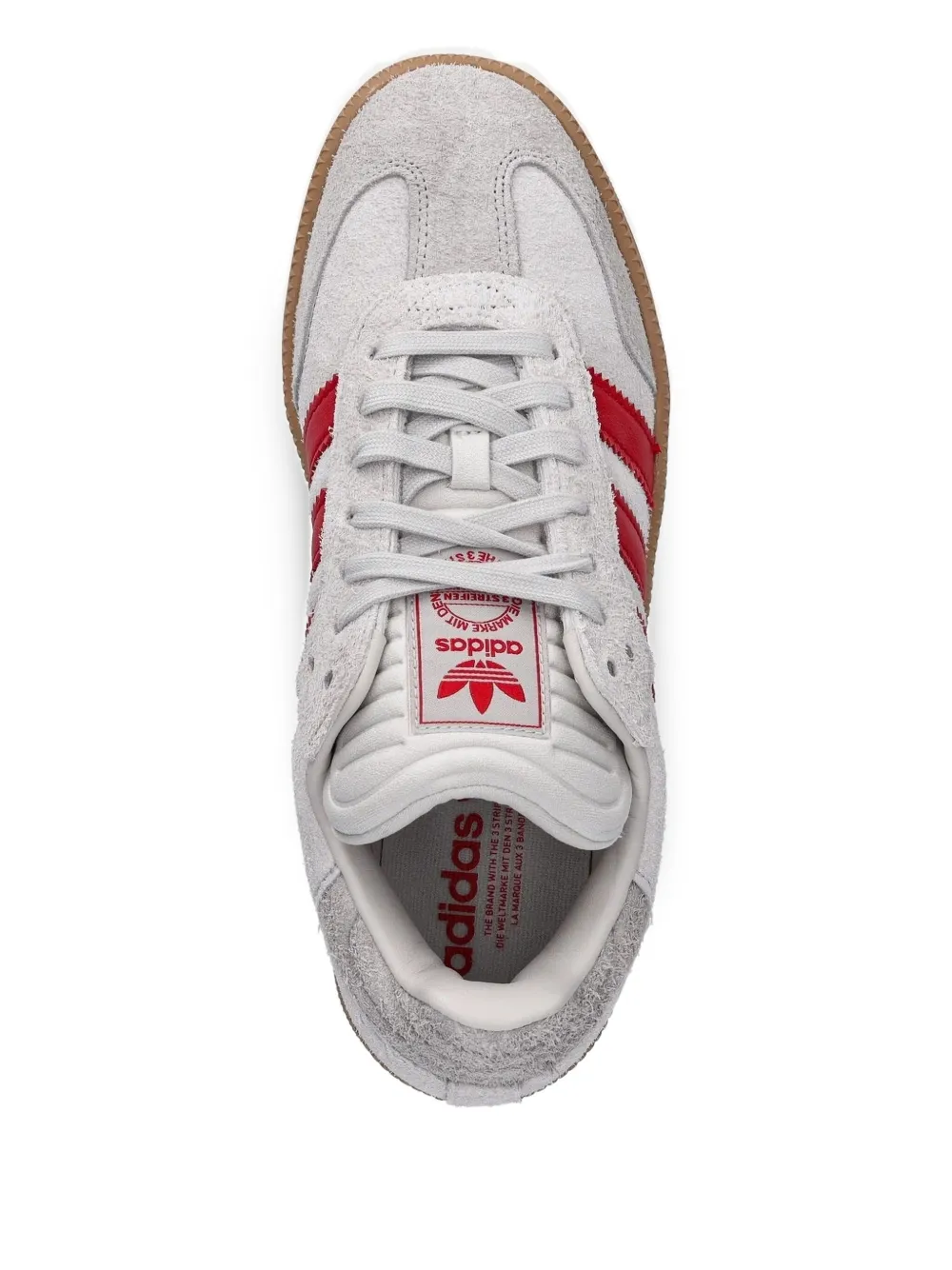 adidas Samba sneakers met drie strepen Grijs