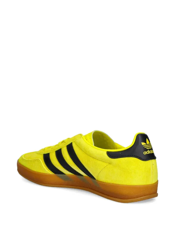 Farfetch Adidas Gazelle Trainers Yellow/white Adidas Wmns Gazelle Indoor  Bright Yellow White 13