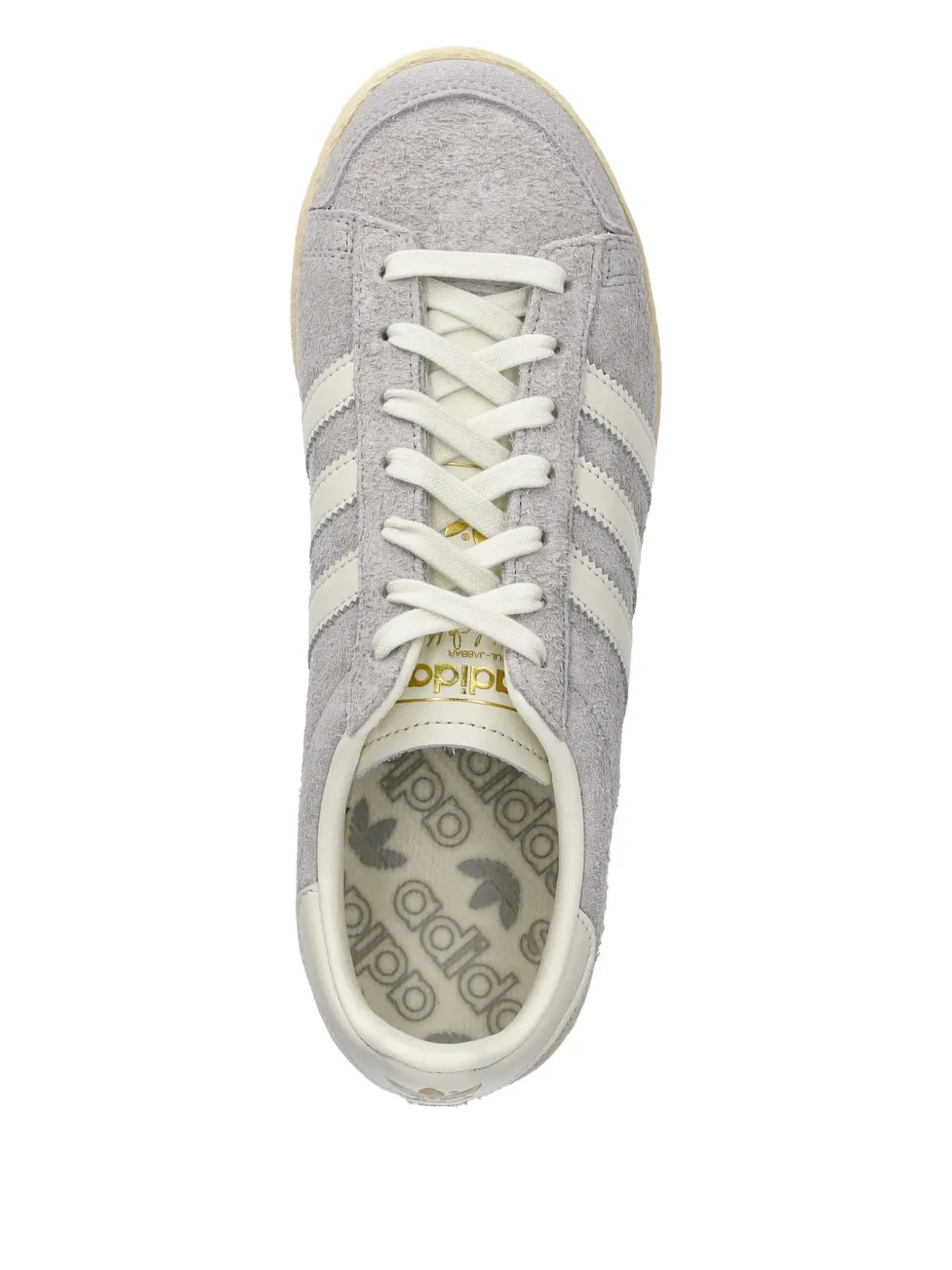 adidas suede 3-stripe sneakers Grey