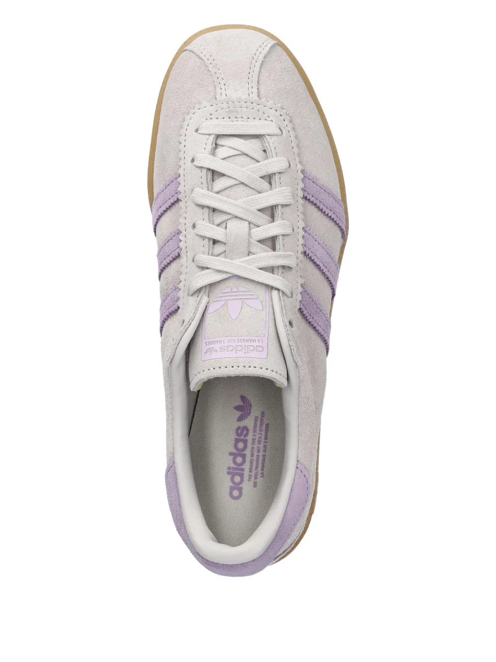 adidas BRMD three-stripe sneakers Purple