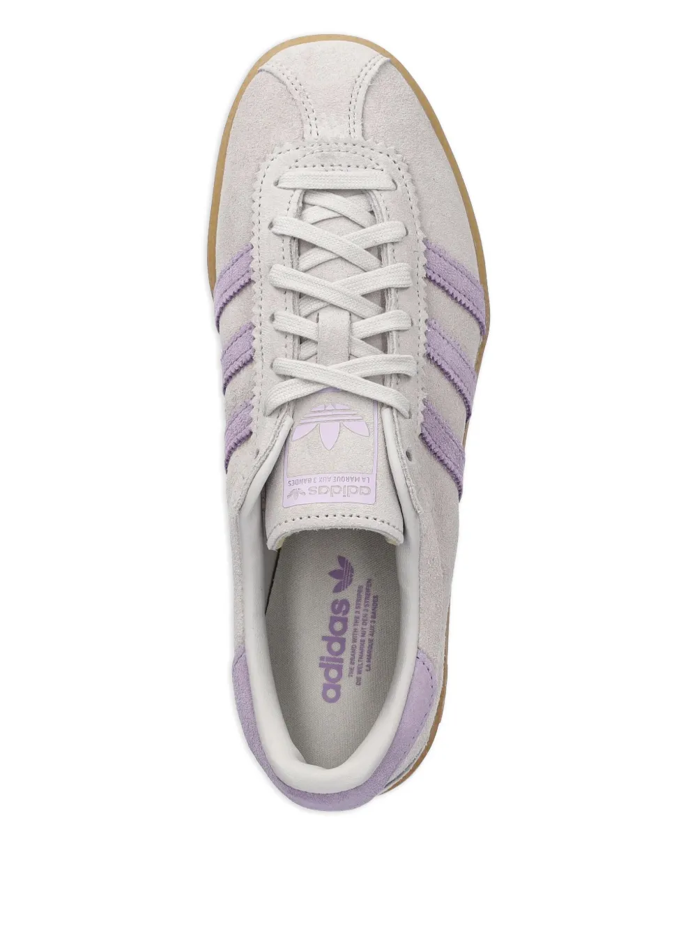 adidas BRMD three-stripe sneakers Purple