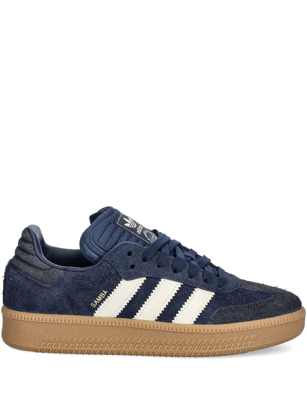 Adidas Powerphase leather-panelled low-top sneakers White