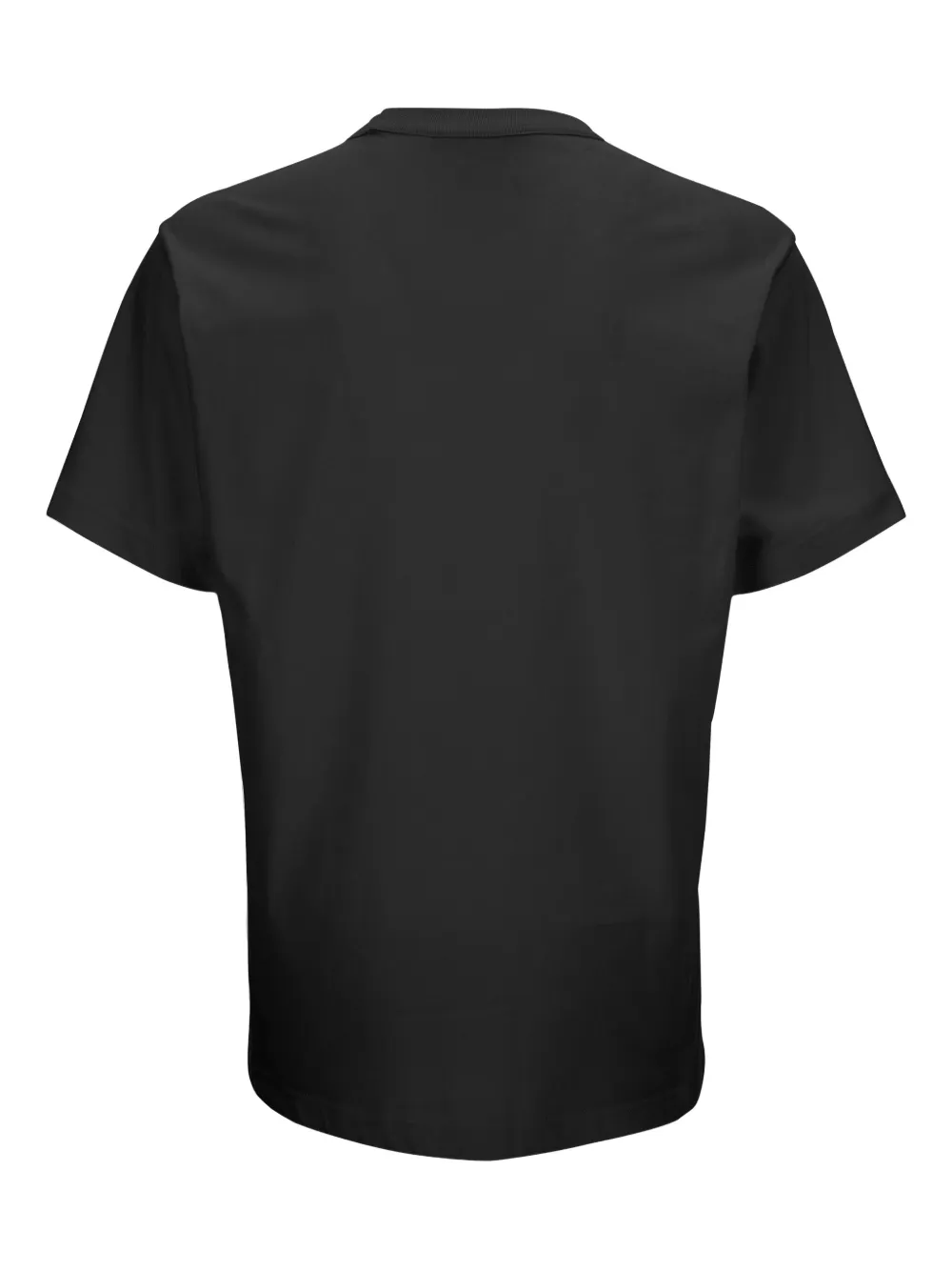 Versace Jeans Couture logo circular-emblem T-shirt Zwart