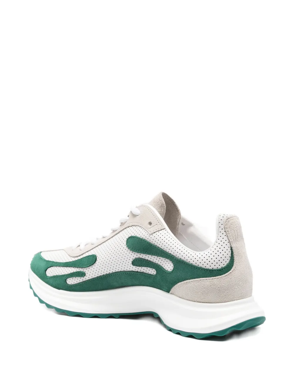 Casablanca Stade flame-detail sneakers White