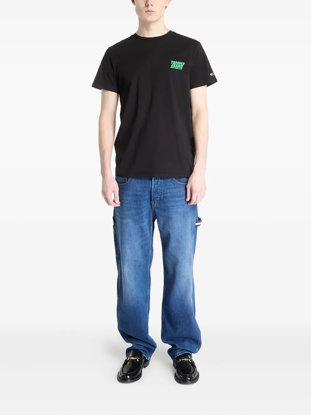 Tommy Hilfiger Jeans van katoenblend - Blauw