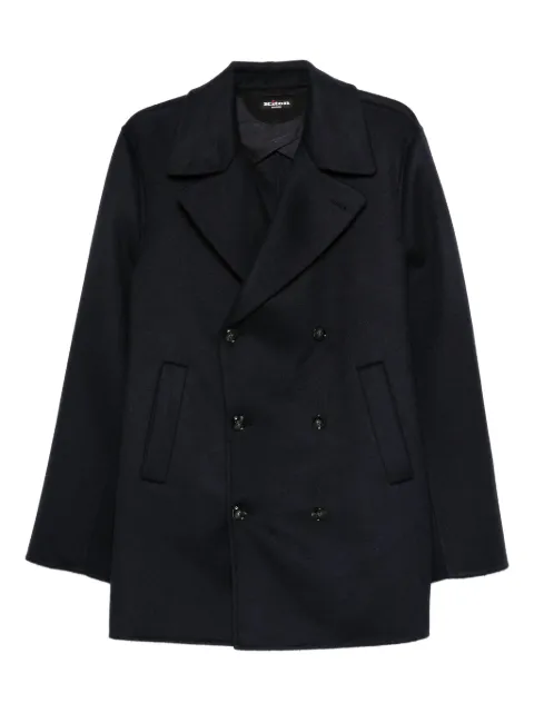 Kiton معطف كشمير بصفي أزرار