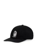 A BATHING APE® embroidered logo cap - Black