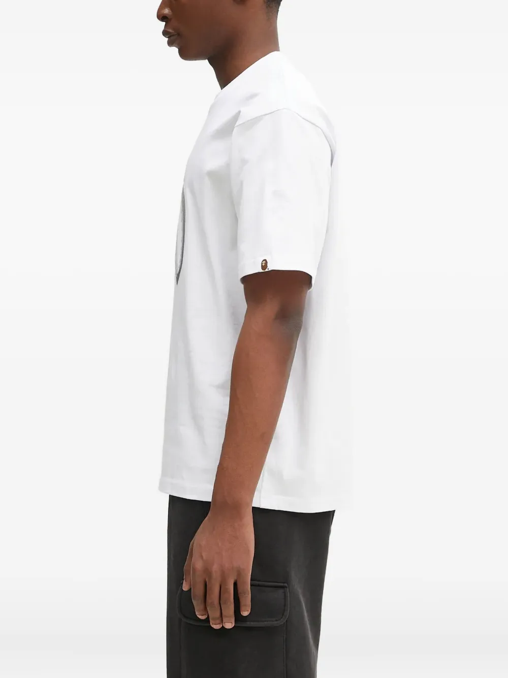 A BATHING APE cotton T-shirt Wit