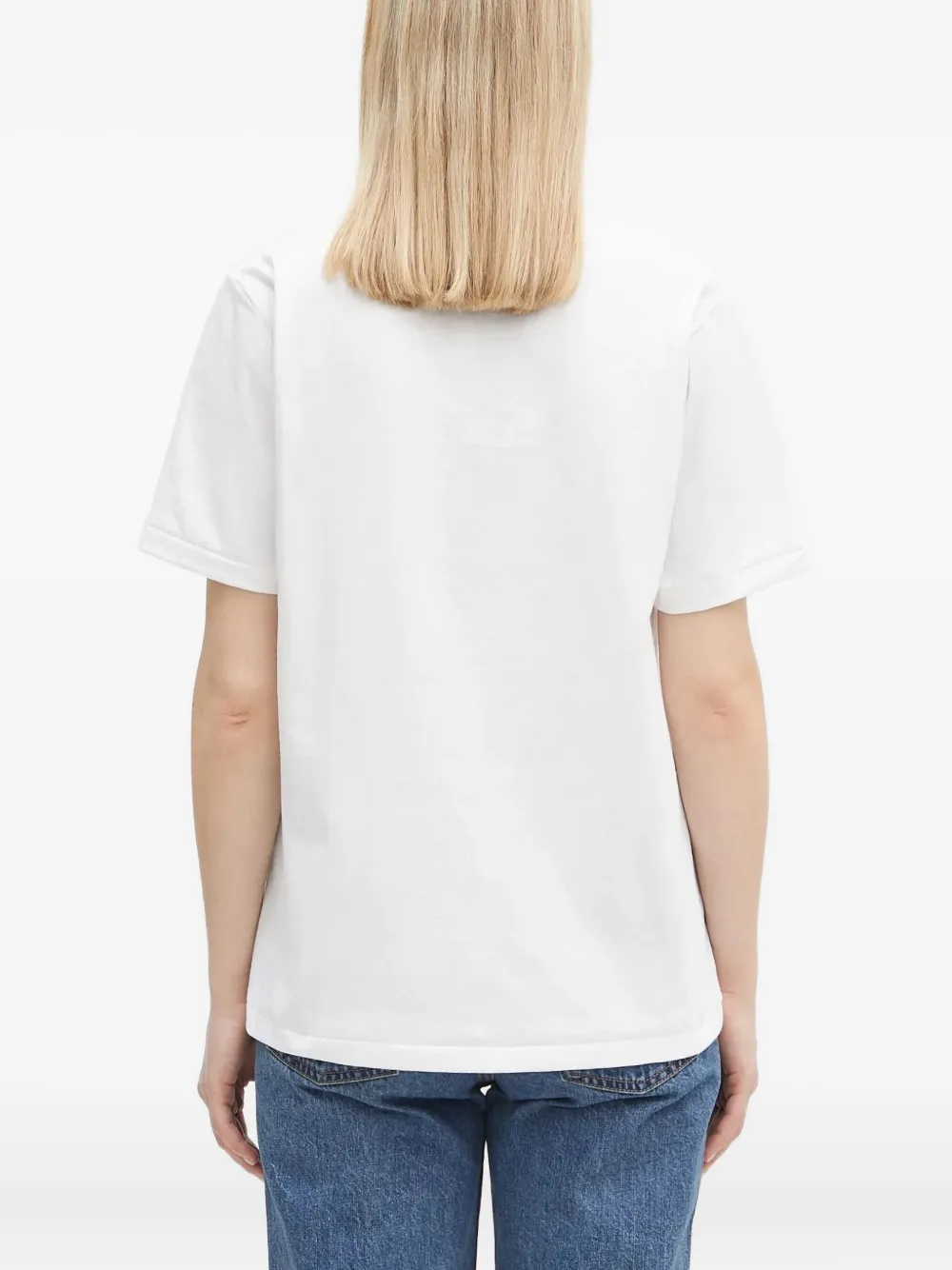 A BATHING APE Baby Milo embellished T-shirt Wit