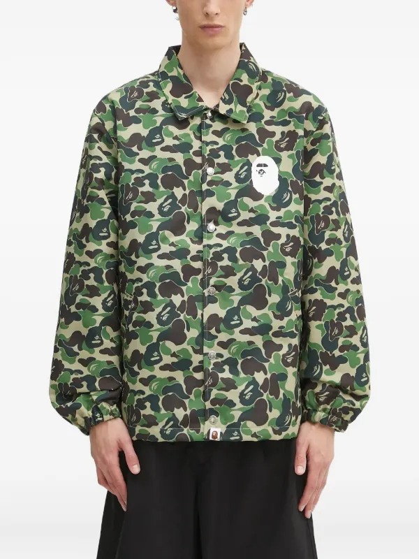 A BATHING APE® ABC カモフラージュ ジャケット | グリーン
