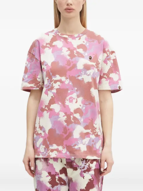 A BATHING APE® camouflage-print T-shirt
