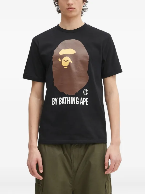 A BATHING APE® ロゴ Tシャツ | ブラック | FARFETCH JP