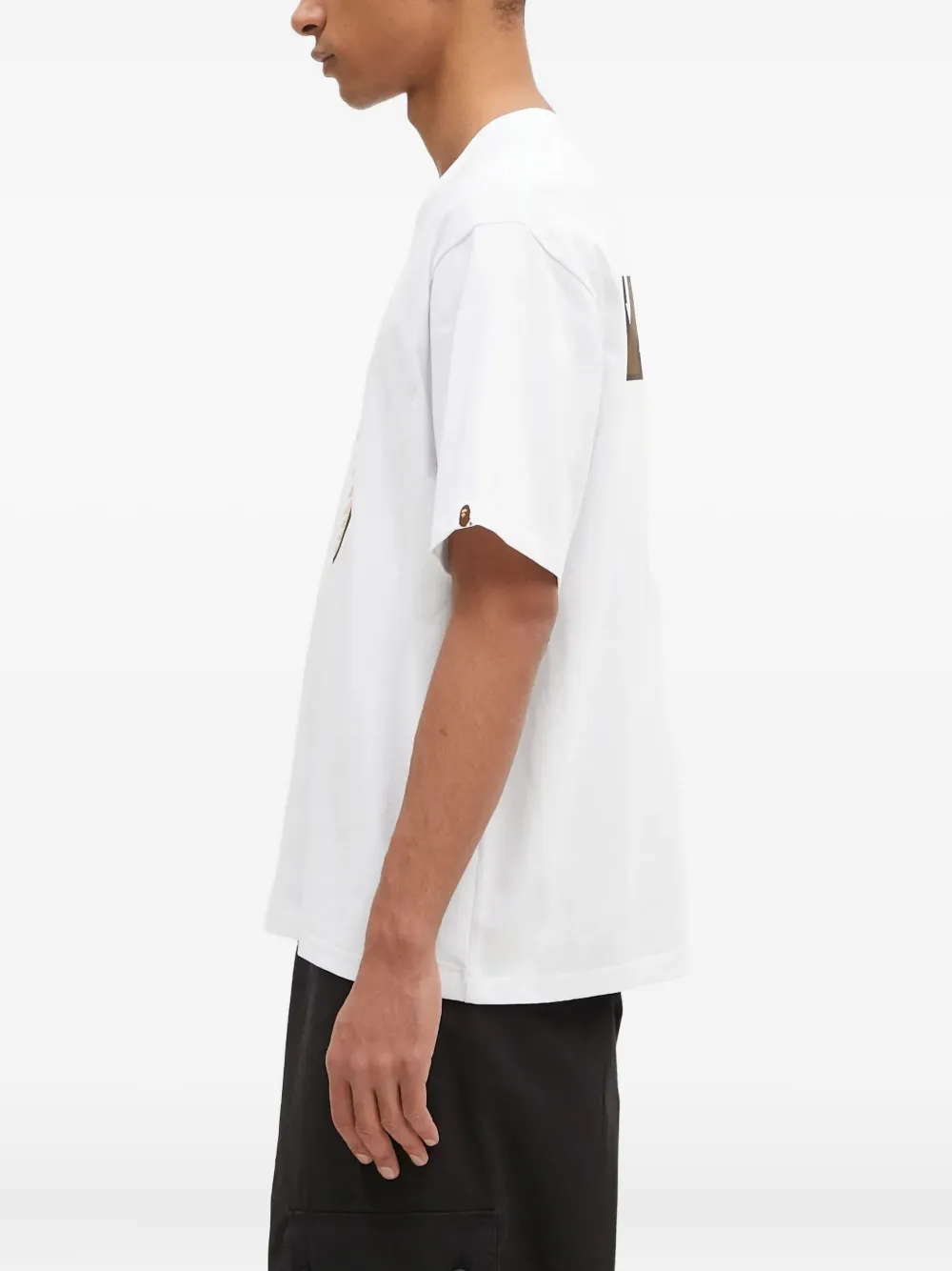 A BATHING APE Shark #2 T-shirt Wit