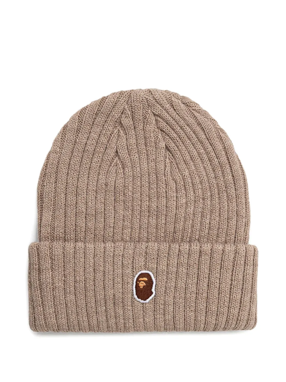A Bathing Ape Ape Head Ribbed-knit Beanie