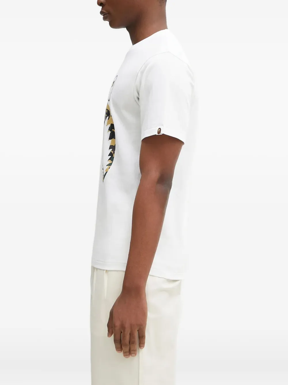 A BATHING APE 1st Camo Separate Shark T-shirt Wit