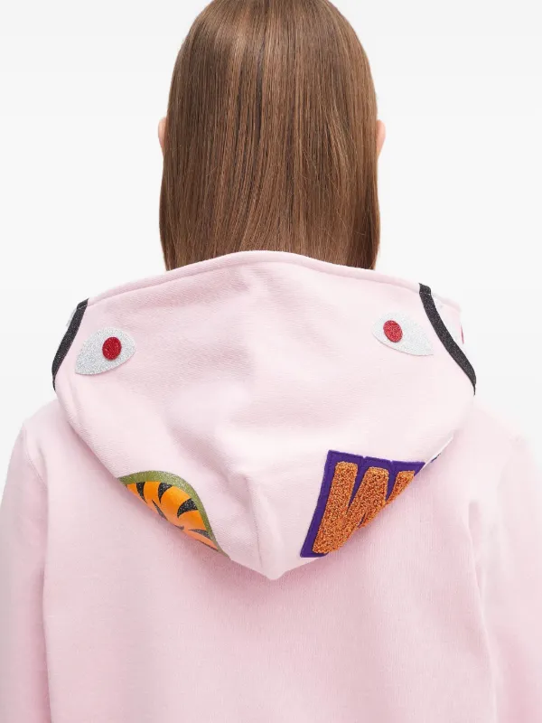 【新品同様】APE シャークパーカー ピンク A BATHING APE アベイシングエイプ SHARK FULL ZIP HOODIE