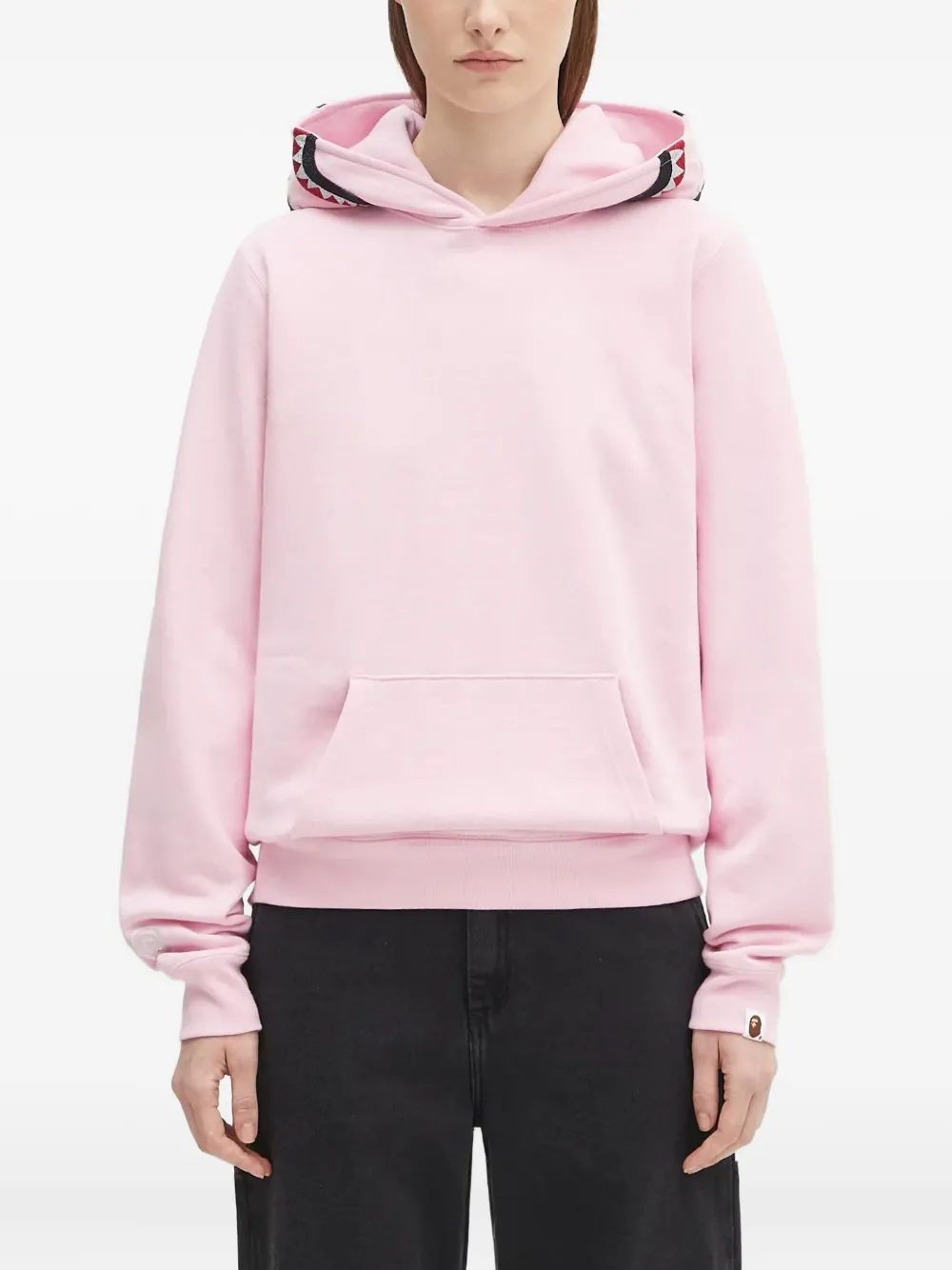 A BATHING APE shark hoodie Roze