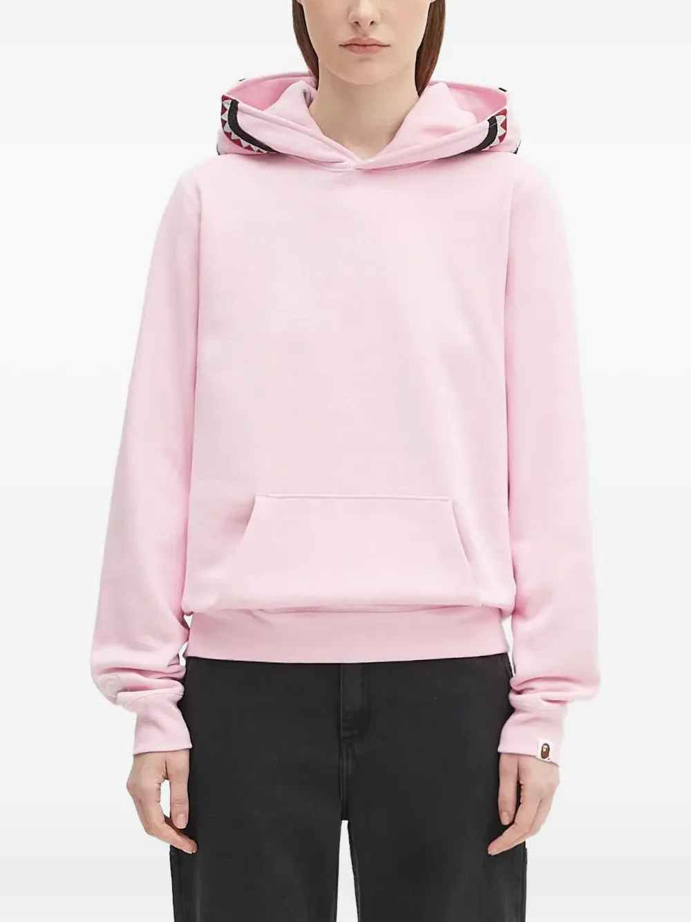 A BATHING APE shark hoodie Roze