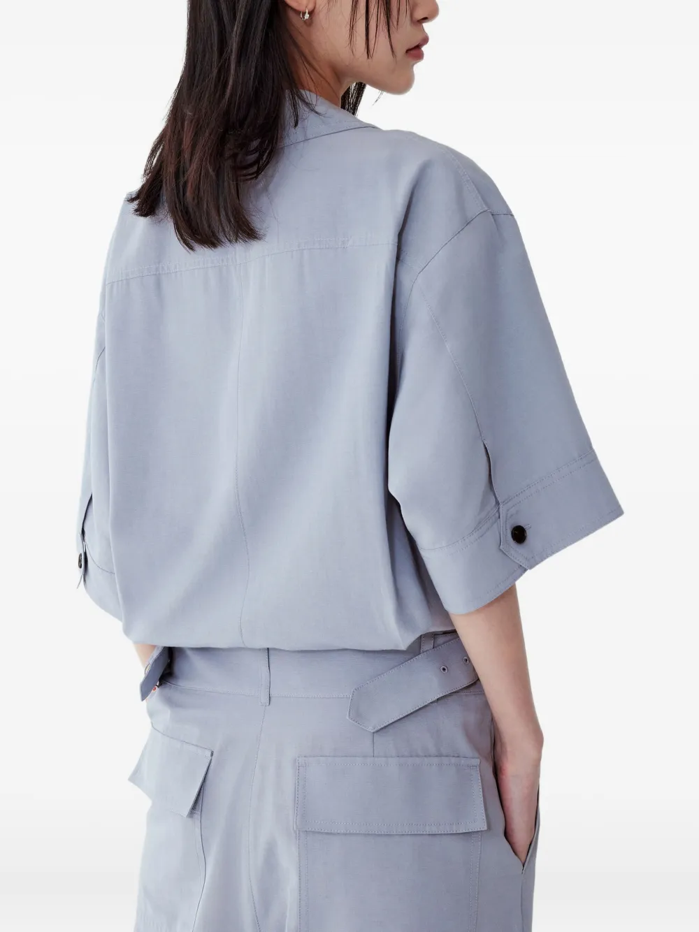 STUDIO TOMBOY Jumpsuit met ceintuur Blauw