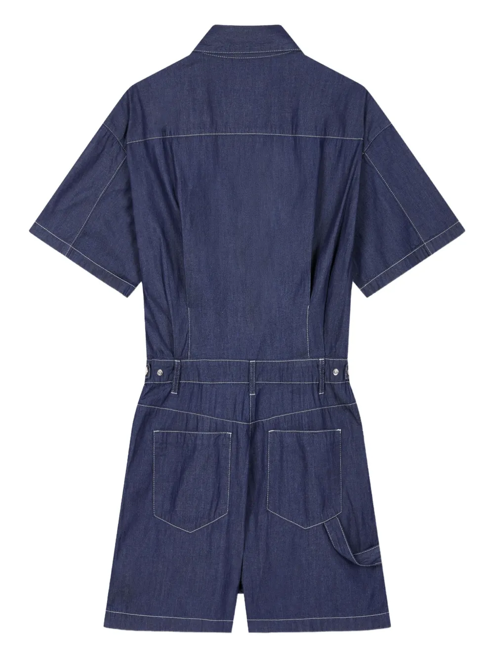 STUDIO TOMBOY Jumpsuit met knoopsluiting - Blauw