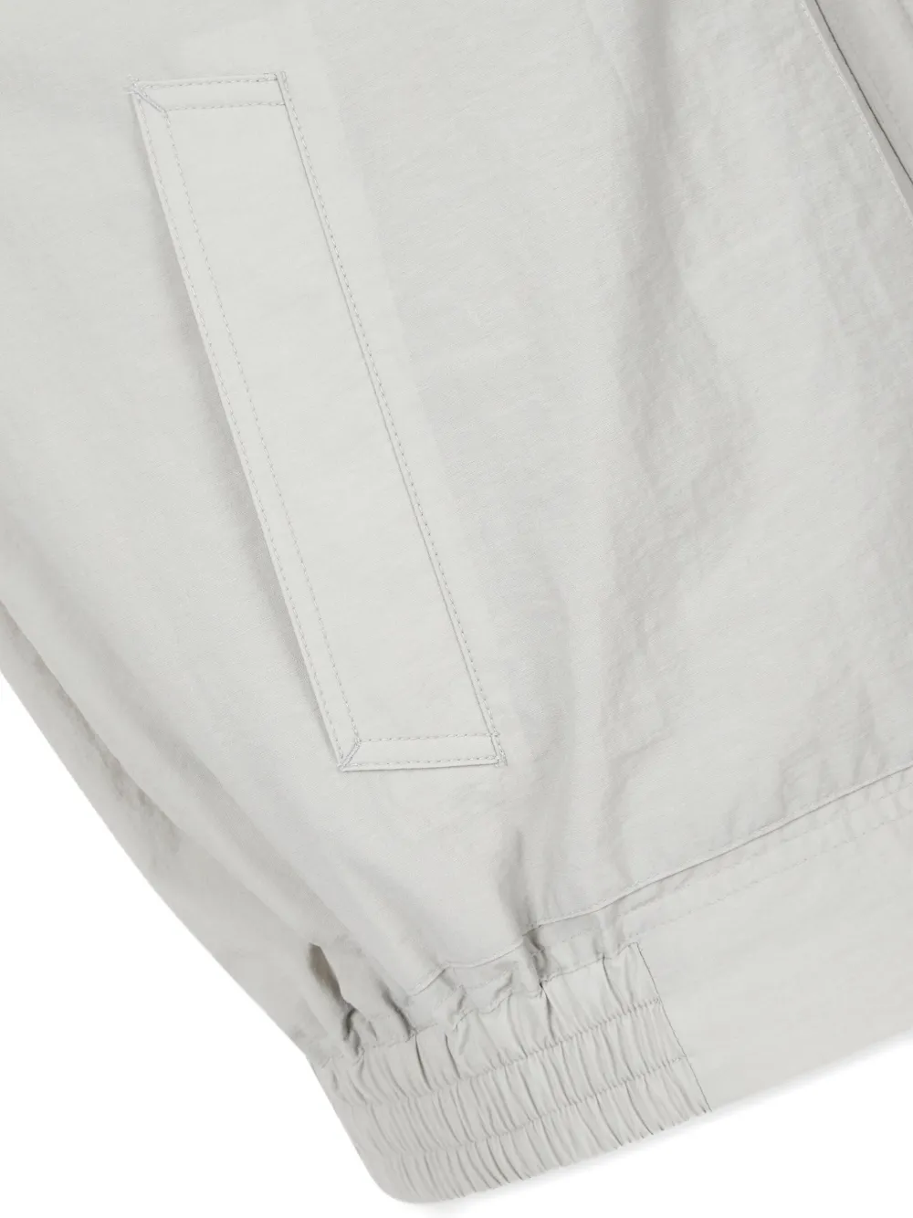 Studio Tomboy Zip-front Bomber Jacket In Gray