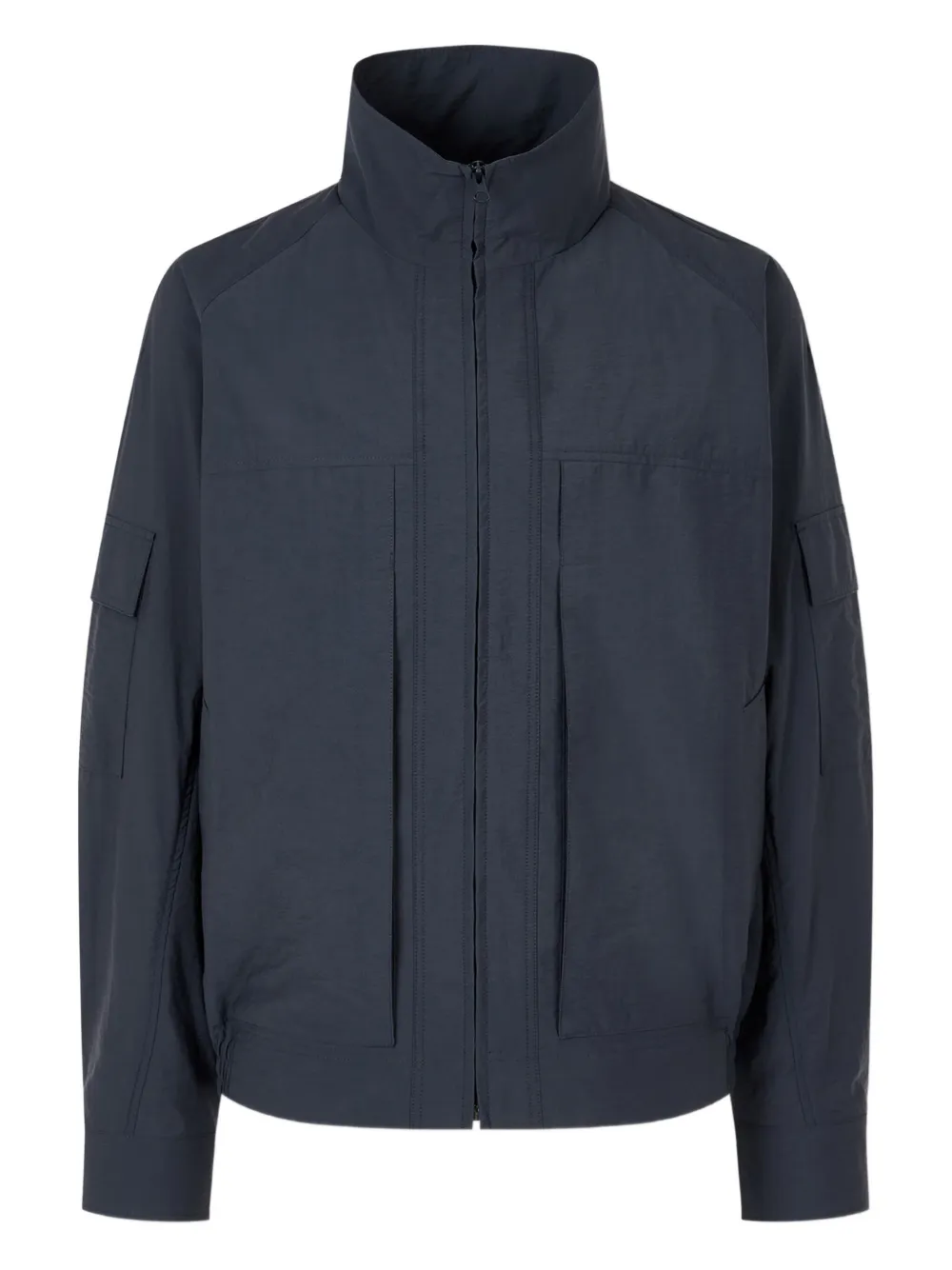 STUDIO TOMBOY Bomberjack met rits Grijs