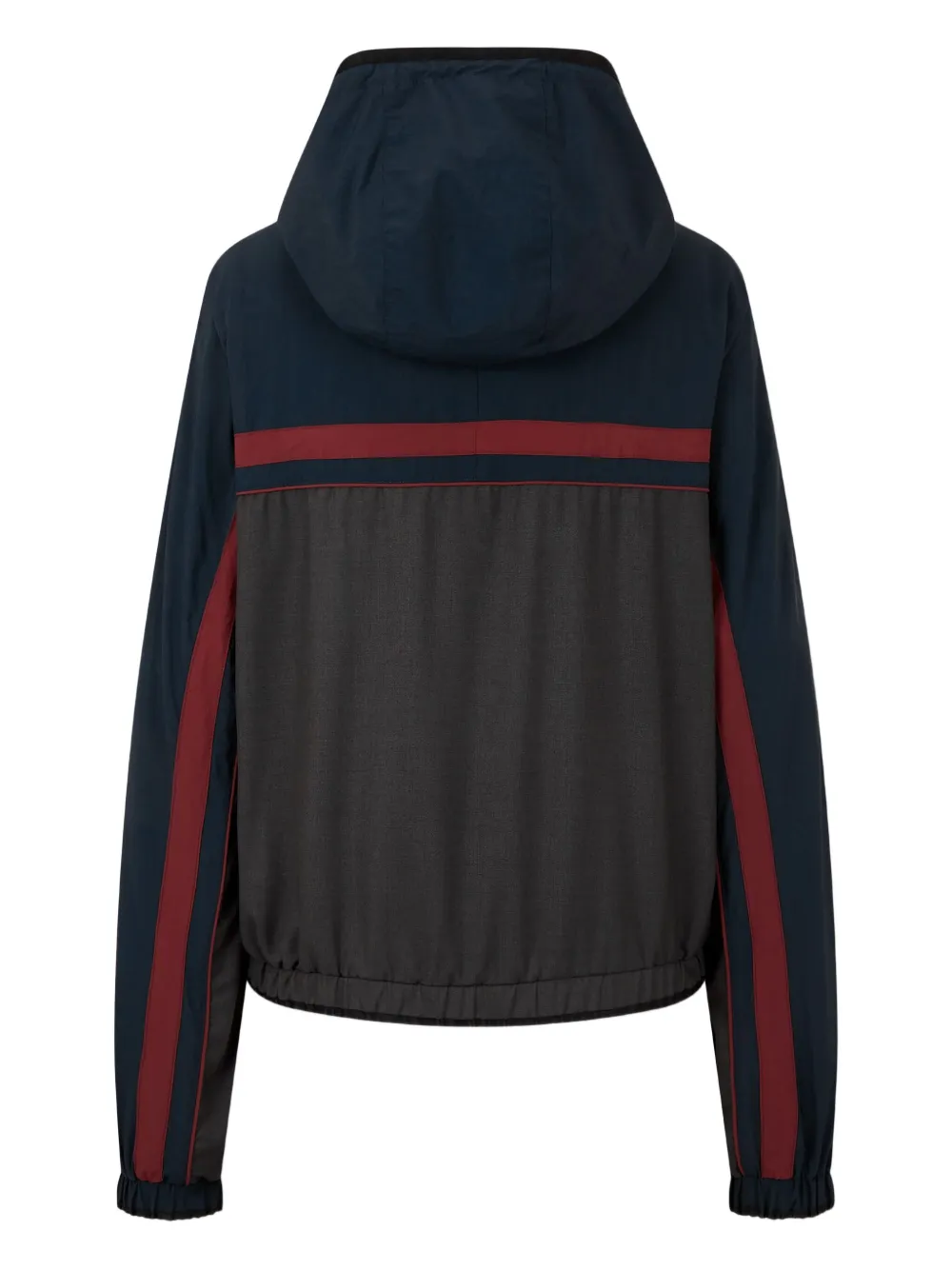 STUDIO TOMBOY contrast-trim hooded track jacket | Sport Jackets & Windbreakers | Image 2