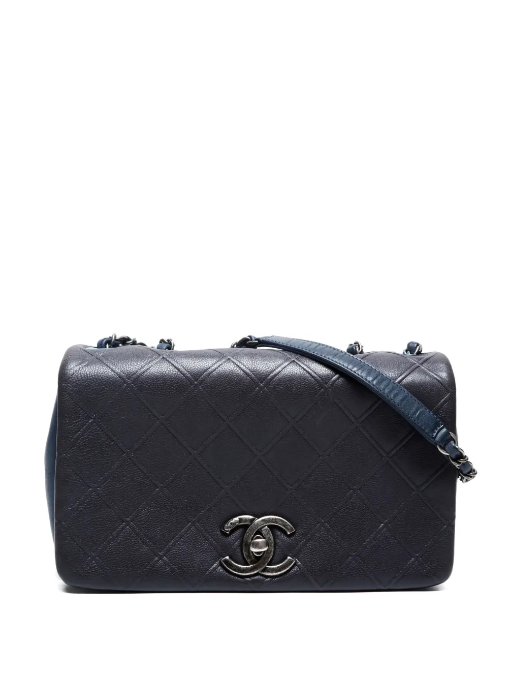 CHANEL Pre-Owned 2013-2014 Chain Flap crossbody bag | Blue | Image 1