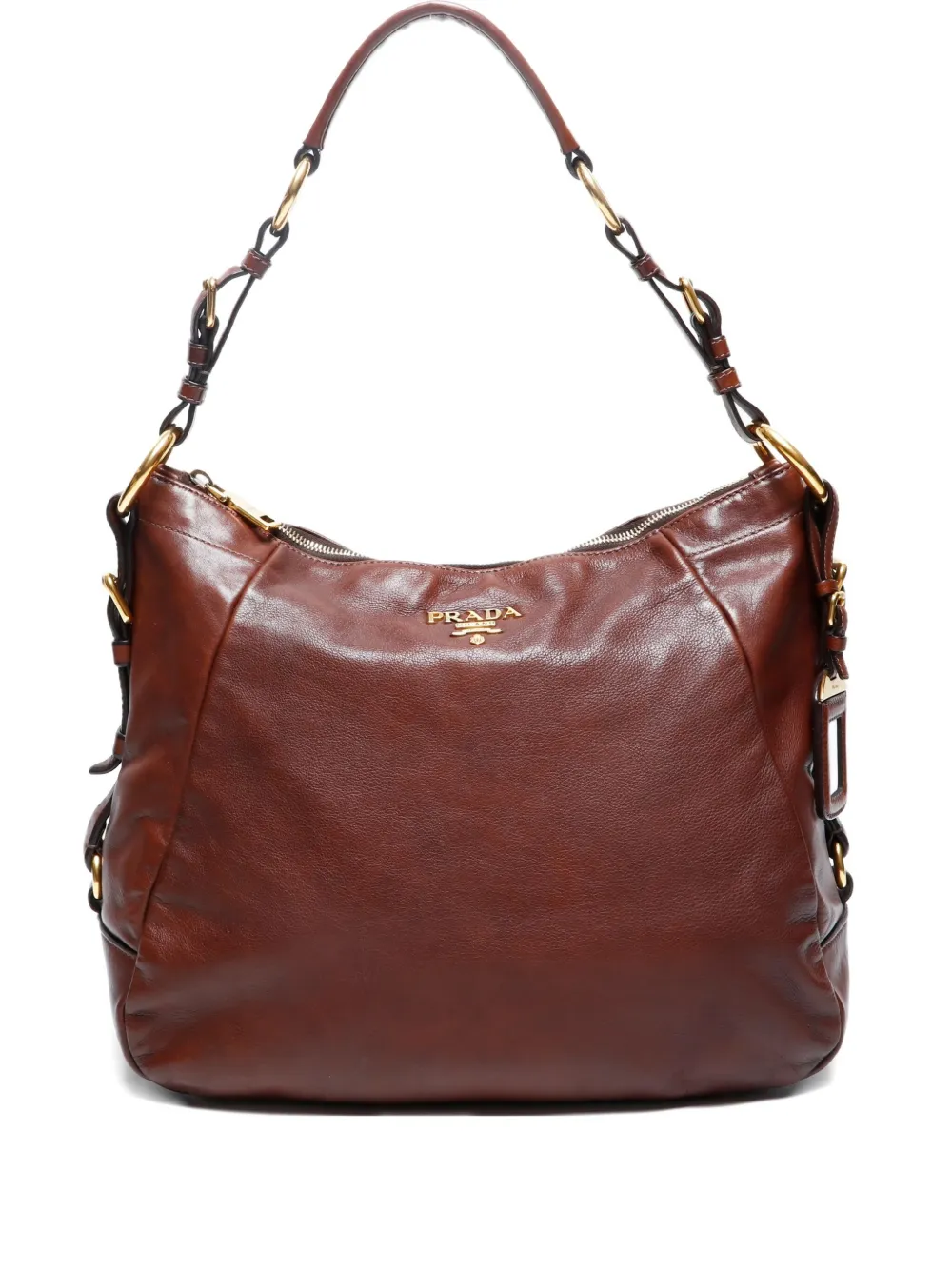 Pre-owned Prada 2000-2015 Leather Shoulder Bag